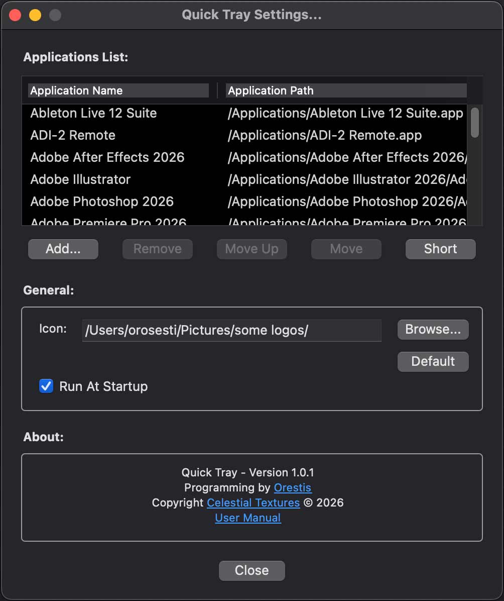 macOS General and About sections